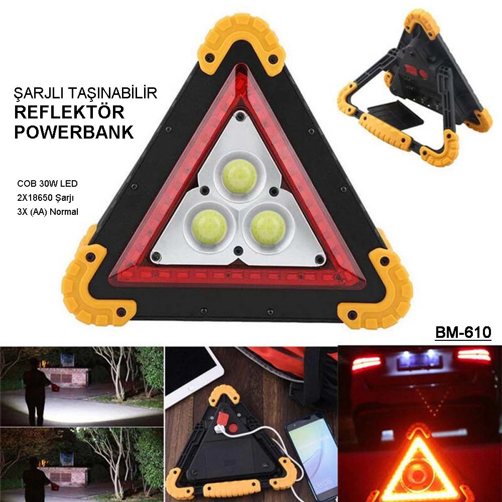 Profesyonel Kamp - Araba Lambası Bigem Bm-610