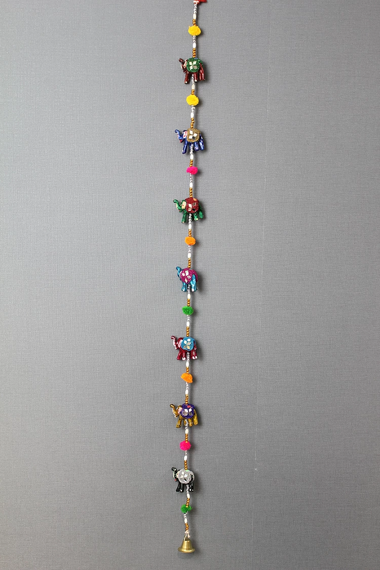 7'li Asmalı Aynalı Fil Ksk3113