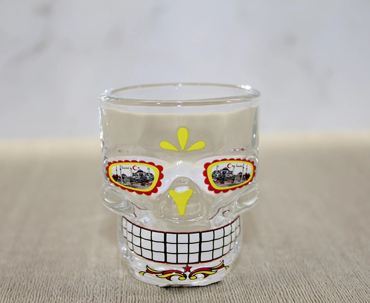 İstanbul Temalı Cam Kurukafa Shot Bardak Alk4302