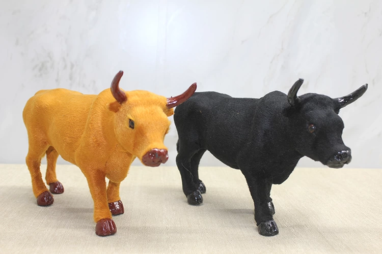 Tüylü Boğa Figürü Alk3059