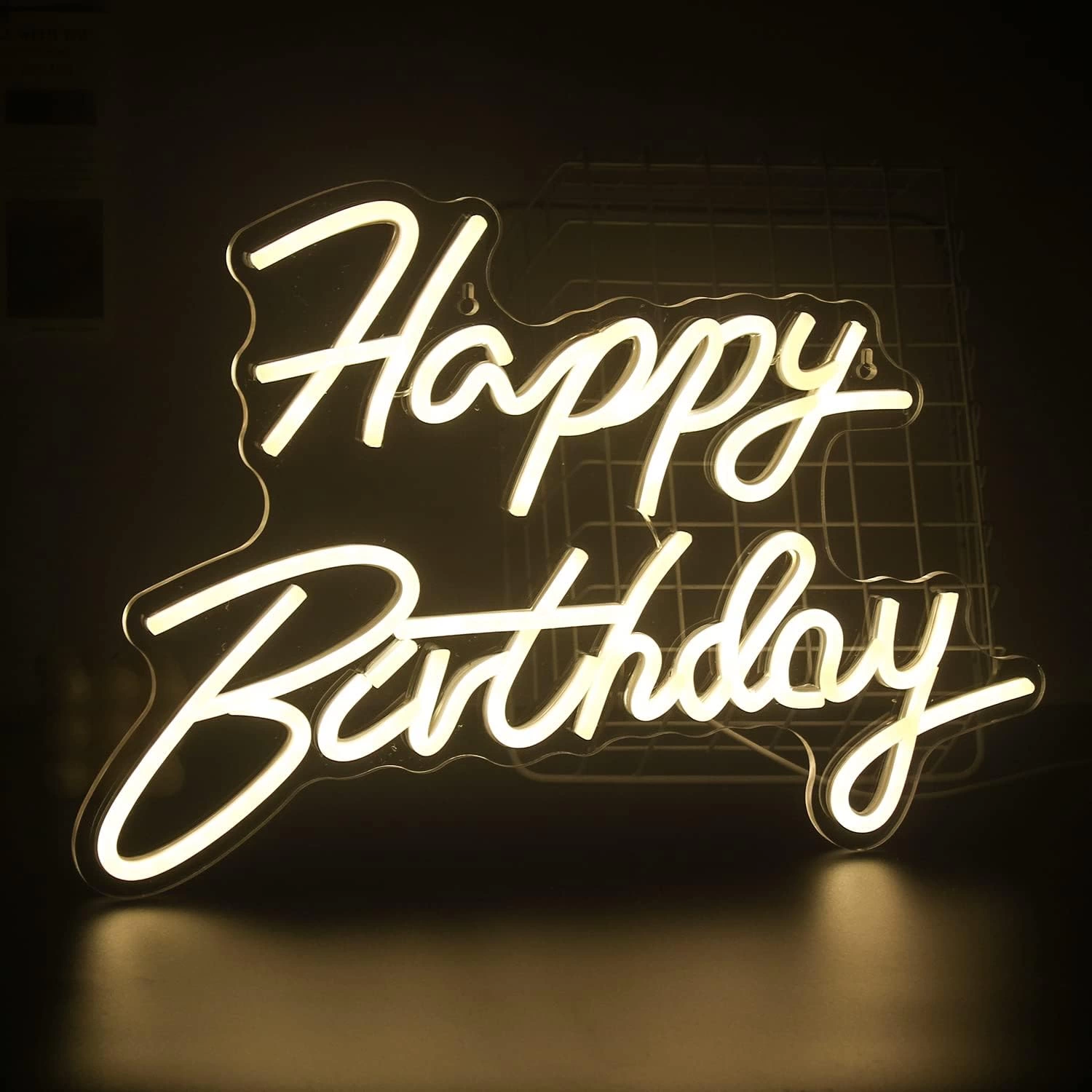 Happy Bırthday Yazılı Neon Led
